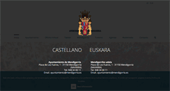Desktop Screenshot of mendigorria.es